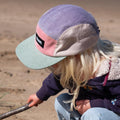 Kids Squamish Corduroy 5 Panel Cap / Pink / Green / Purple