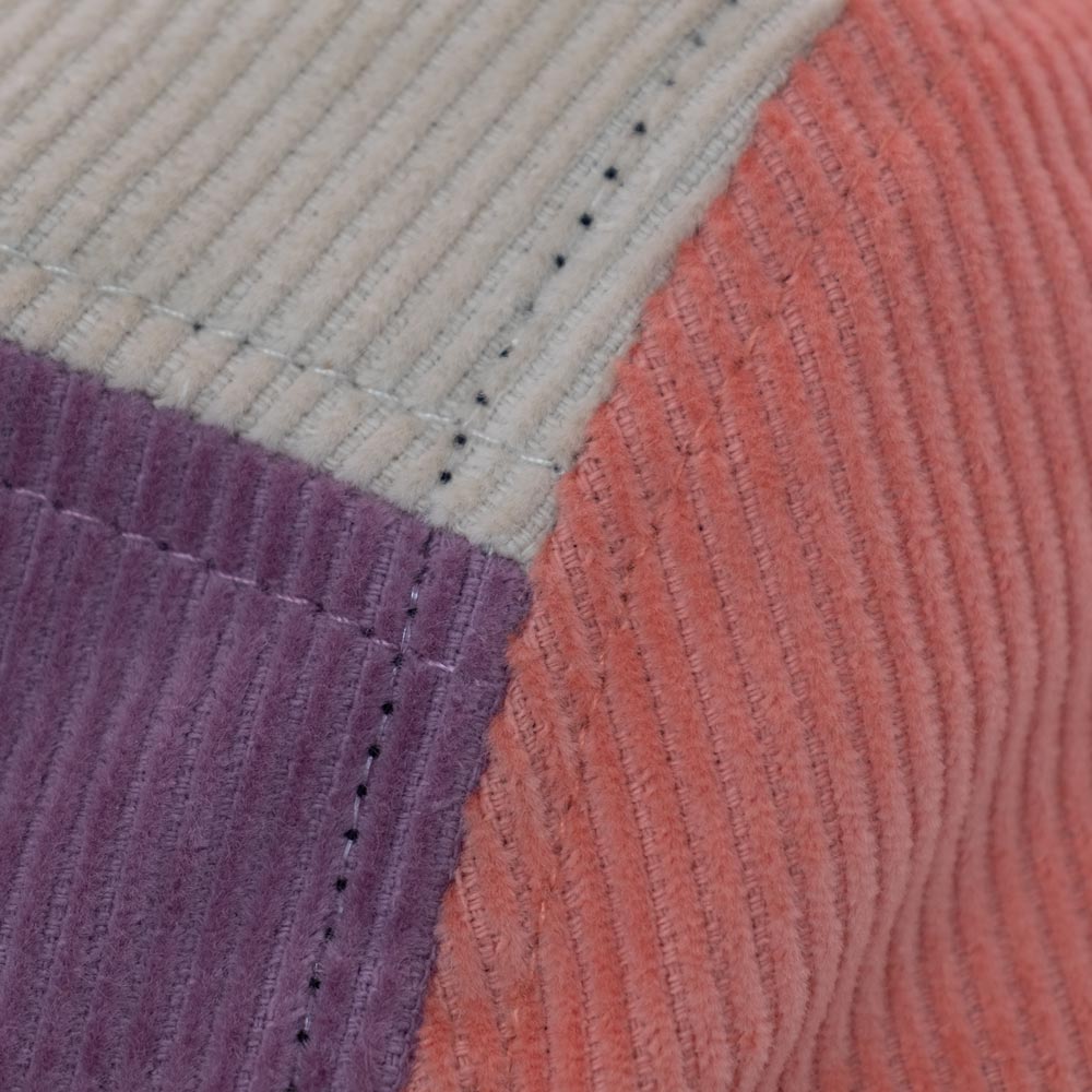 Kids Squamish Corduroy 5 Panel Cap / Purple / Blue / Orange