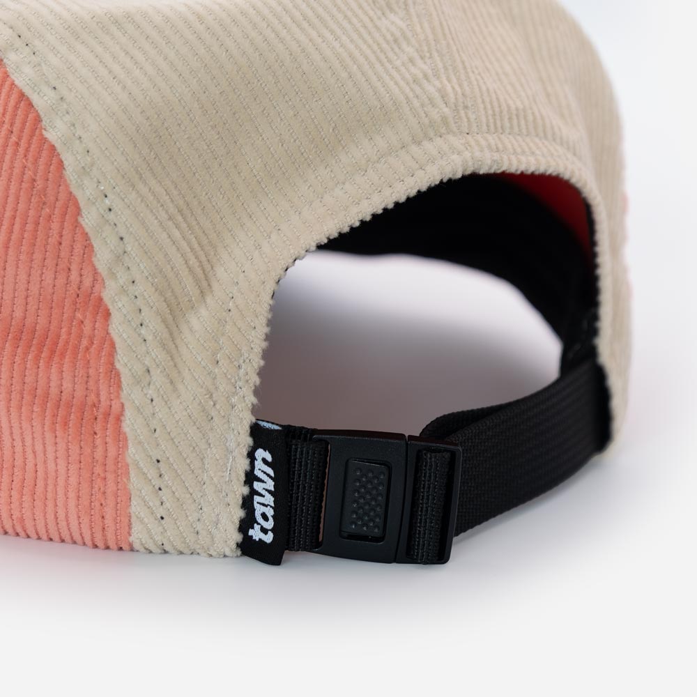 Kids Squamish Corduroy 5 Panel Cap / Purple / Blue / Orange