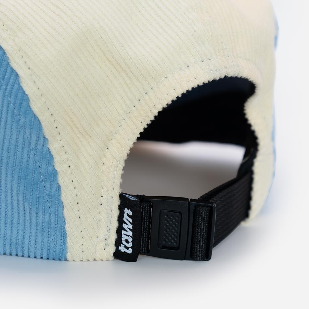 Kids Squamish Corduroy 5 Panel Cap / Red / Yellow / Blue