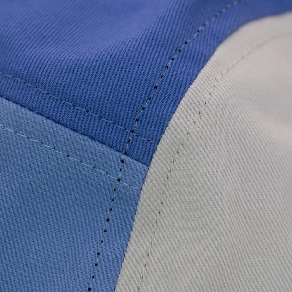 Kids Tofino Cotton 5 Panel Cap / Blue / Green / Blue